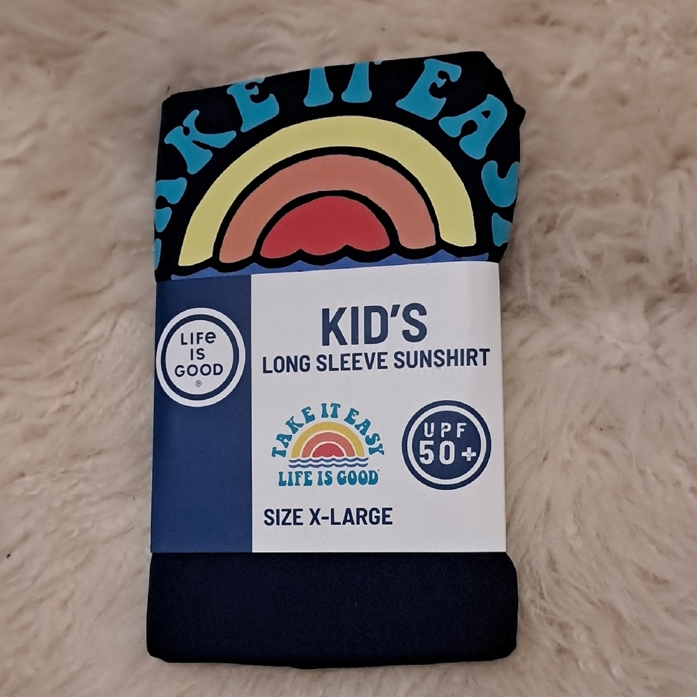 Life is Good Kid's Long Sleeve Sunshirt